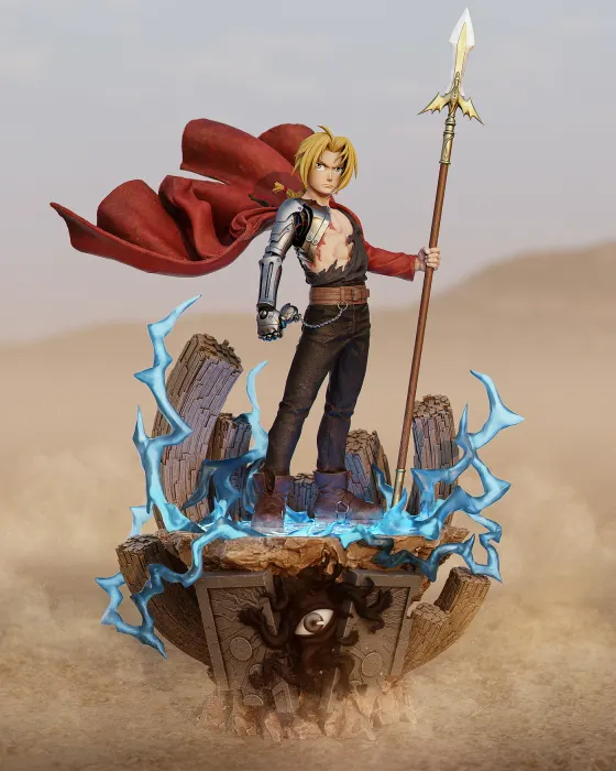 Figuras de Full metal alchemists